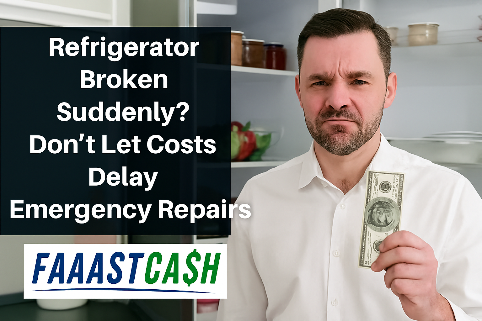 Refrigerator Broken Suddenly Don’t Let Costs Delay Emergency Repairs